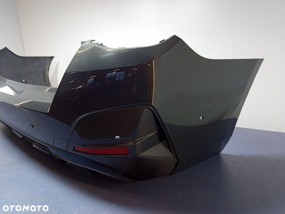 BMW I4 G26 ZDERZAK TYŁ TYLNY M PAKIET M PERFORMANCE CARBON C36 - 3