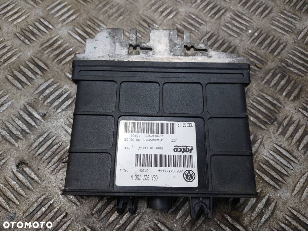 KOMPUTER STEROWNIK SKRZYNI VOLKSWAGEN GOLF IV 09A927750N - 4