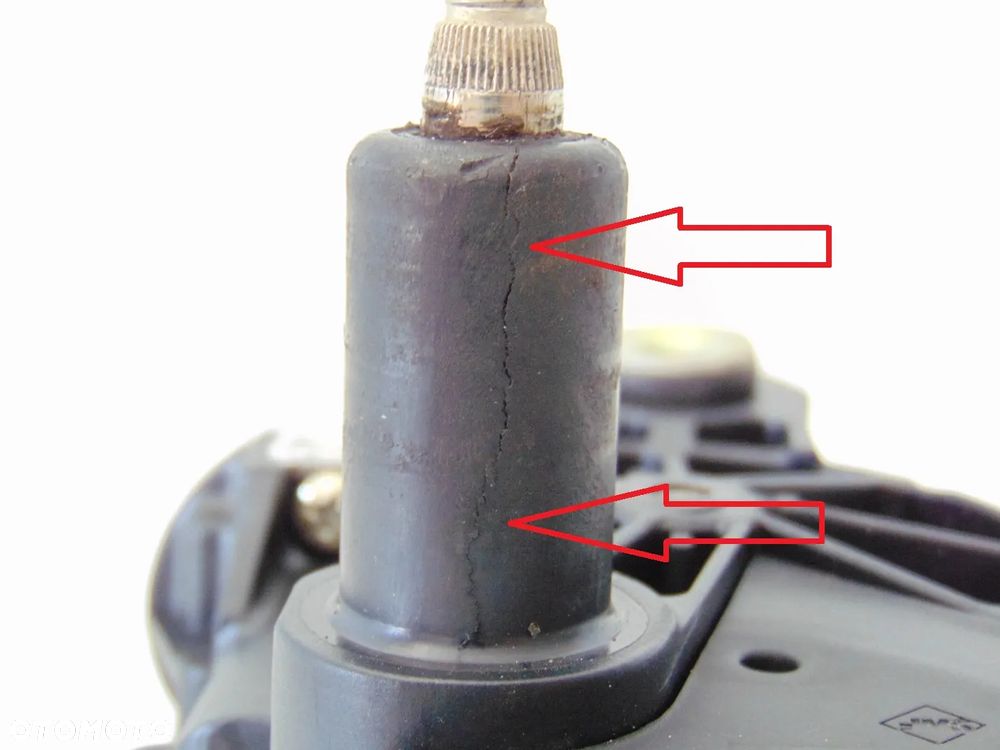 ORYGINAŁ silniczek silnik tylnej wycieraczki tył klapy bagażnika 1U9955711 + ramie Skoda Octavia I kombi 96-10r - 10