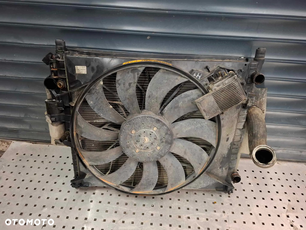 CHŁODNICE CHŁODNICA WODY KLIMY INTERCOOLERA WENTYLATOR STEROWNIK MERCEDES W163 2,7 CDI