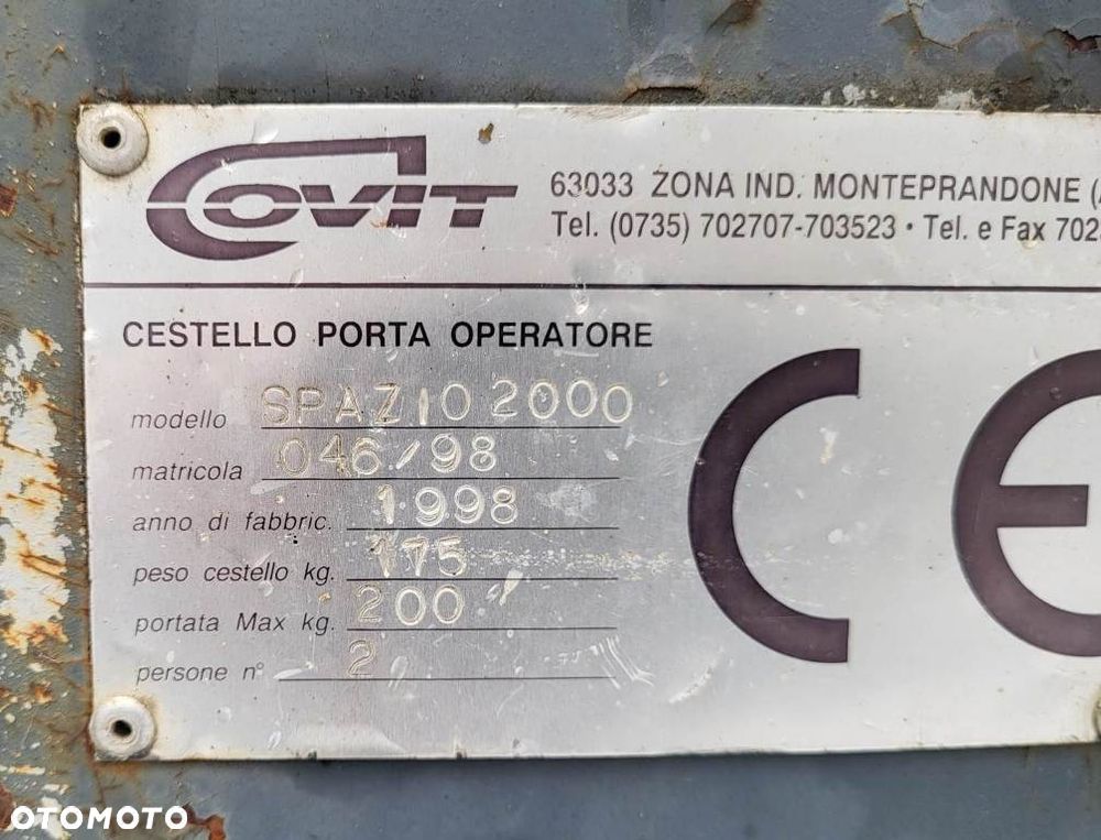 Kosz HDSa HDSdzwig żuraw kiper wywrot Iveco Daily Nissan Ford - 3