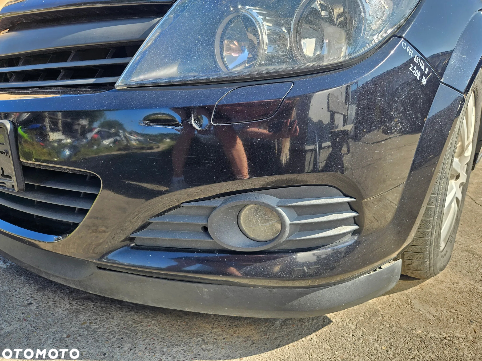OPEL ASTRA H ZDERZAK PRZÓD PRZEDNI Z20R 2HU - 3