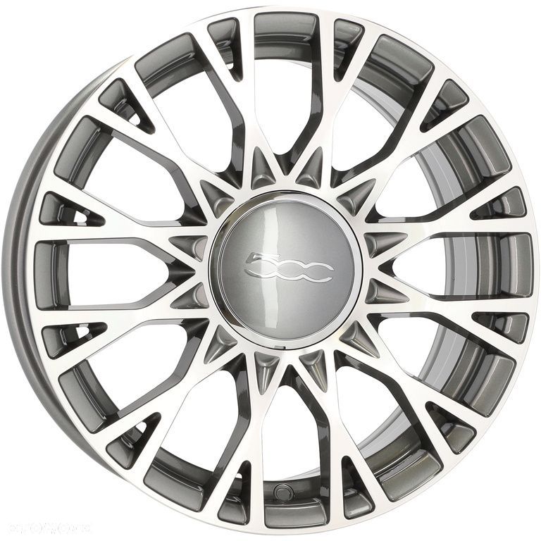 4x Felgi 16 4x98 m.in. do FIAT 500 500C Abarth 595 Panda Doblo 223 Multipla Stilo - Y1283 - 8