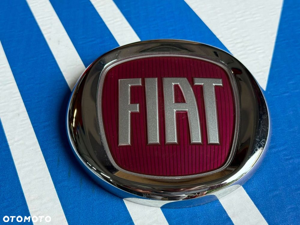 emblemat logo znaczek fiat 12 cm tył przód ducato scudo doblo nowy - 1