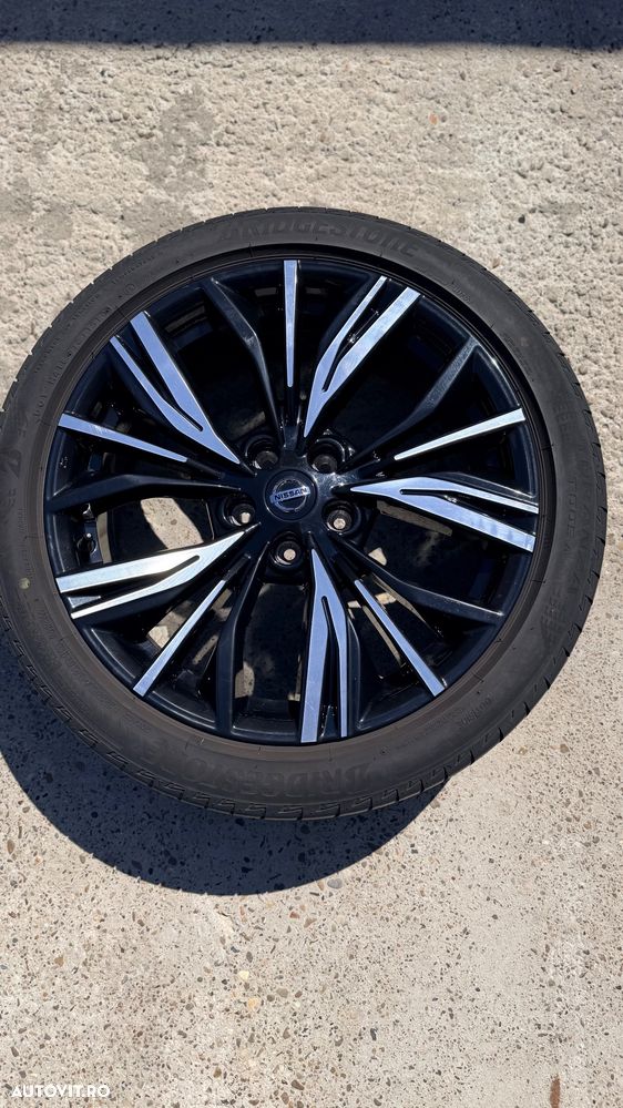 Jante originale Nissan Qashqai Tekna 19” + anvelope Bridgestone Turanza T005 - 8