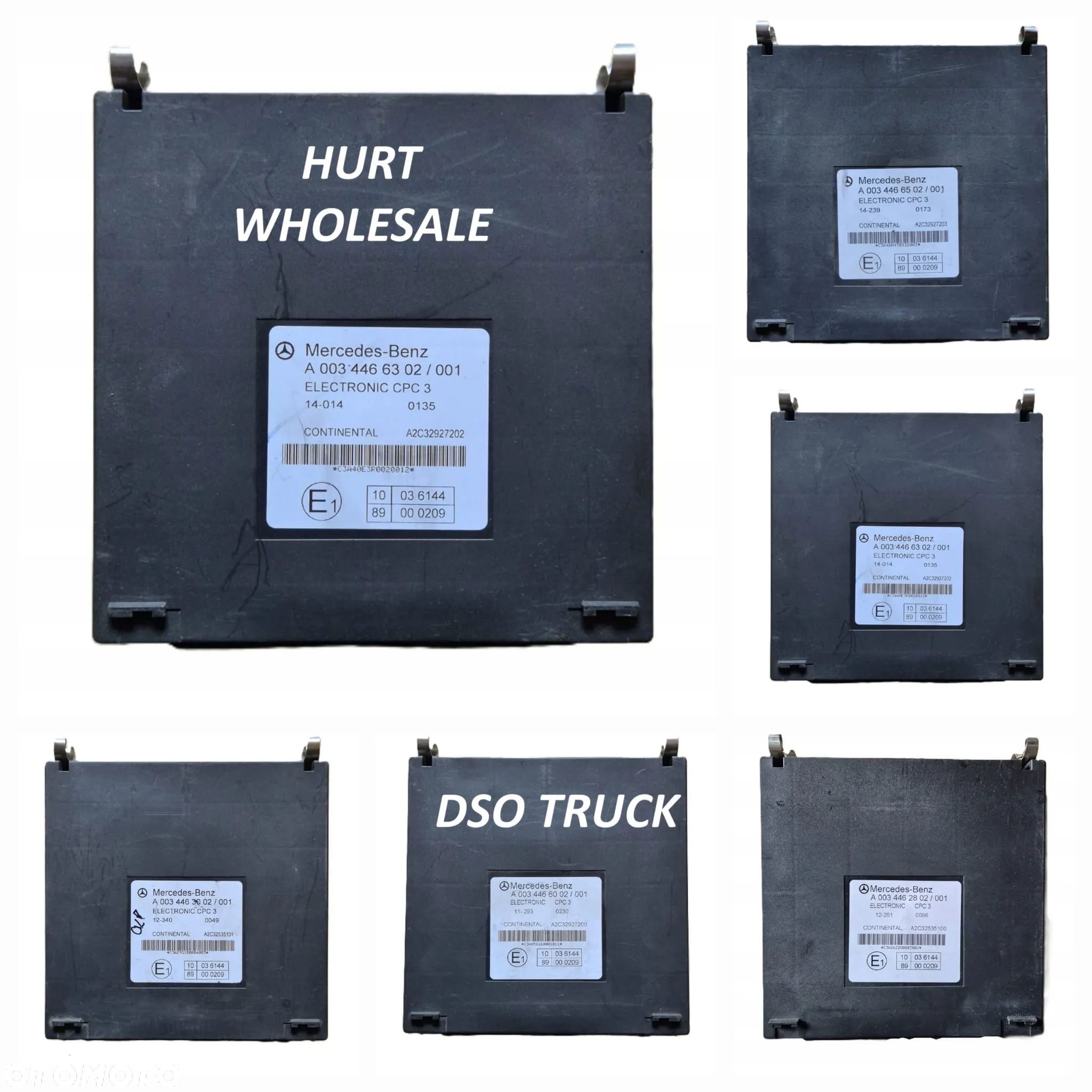 CPC 3 A0034466302 / A0034467202 / A0034466002 Actros Axor Atego Mercedes MP sterownik komputer - 1