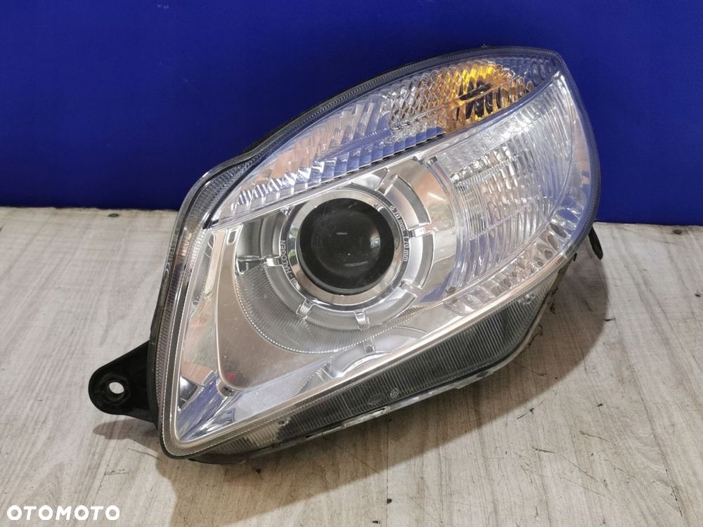 Skoda Fabia II Lift lampa reflektor lewa przód soczewka Europa - 1
