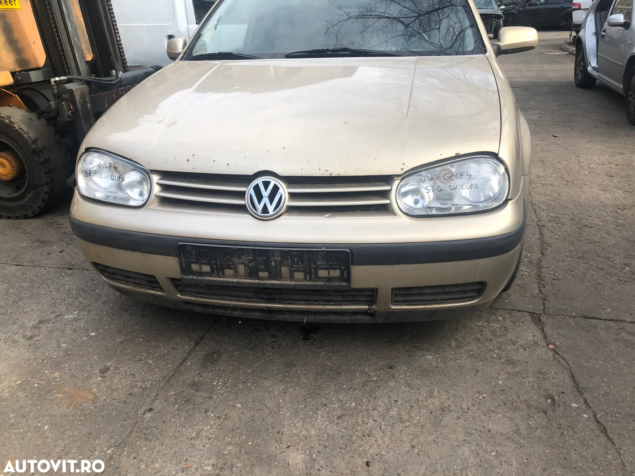 Far stanga/Far dreapta fata VW Volkswagen Golf 4 cu lupa - 5
