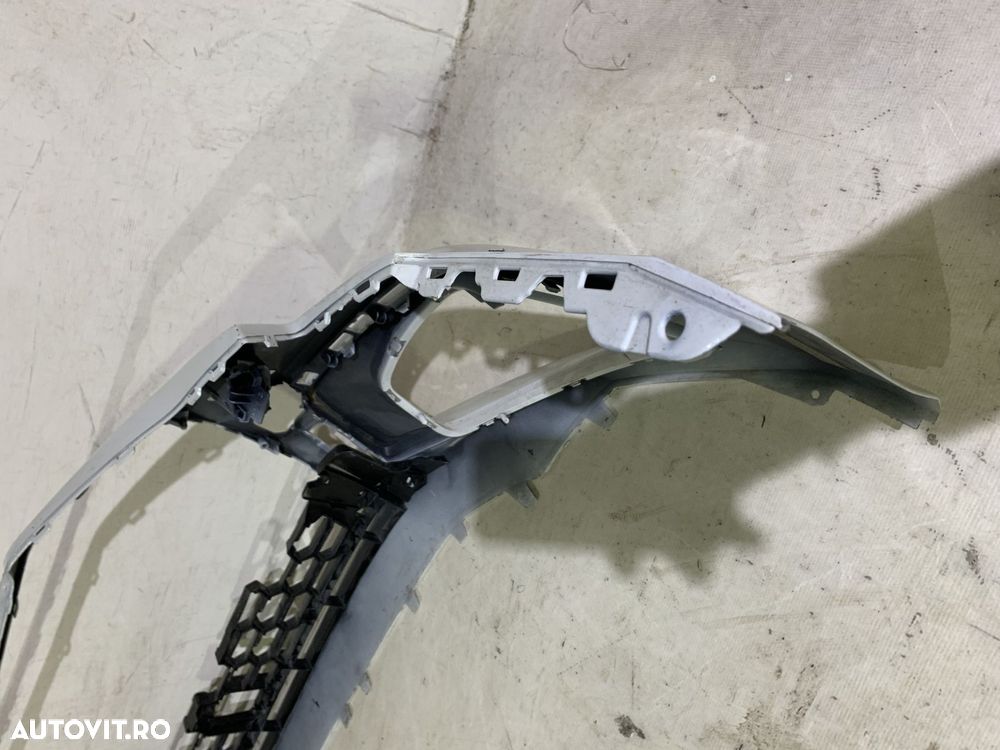 Bara fata Audi A3, S-Line, 2019, 2020, 2021, 2022, 2023, 2024, cod origine OE 8Y0807437F, cu gauri pentru spalatori faruri. - 8