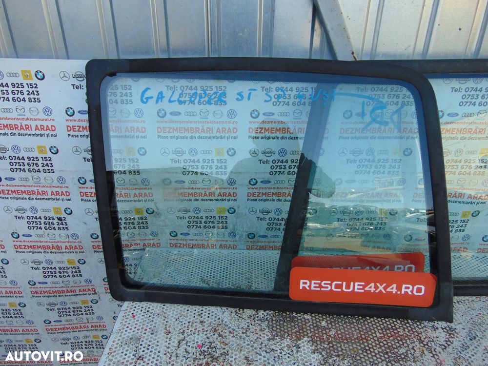 Geam Hyundai Galloper 5 usi geamuri spate caroserie stanga dreapta galloper 5 usi geam fix - 3