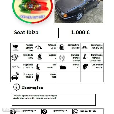SEAT Ibiza 1.9 TD GLX - 1