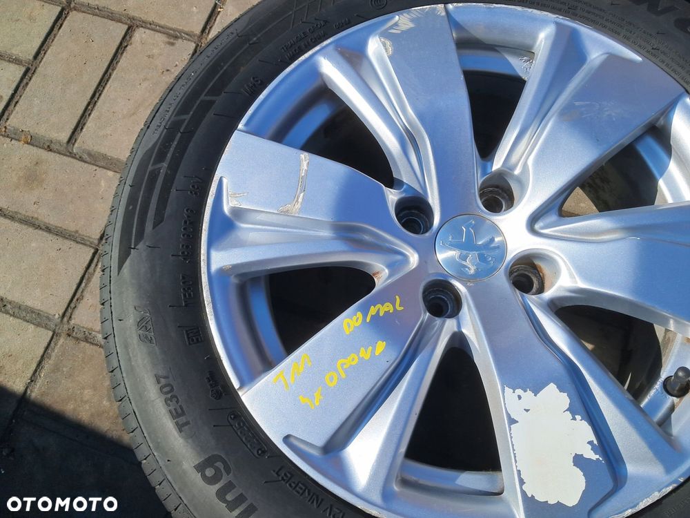 peugeot 2008 i felgi aluminiowe 16" koła lato 195/60r16 9678398177 25r - 8