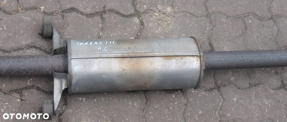 tłumik środkowy końcowy KIA CARENS III 1.6 16V - 3