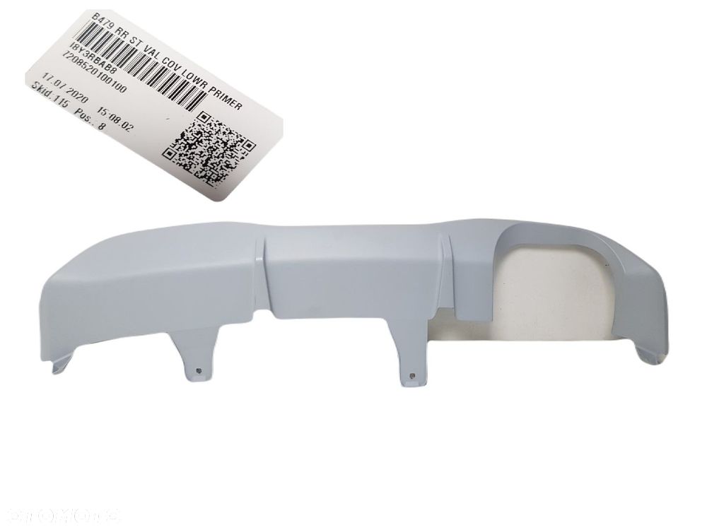 FABRYCZNIE NOWY ORYGINALNY SPOILER DYFUZOR ZDERZAKA TYLNY TYŁ FORD FIESTA ST-LINE MK8 VIII 8 17-25 - 1