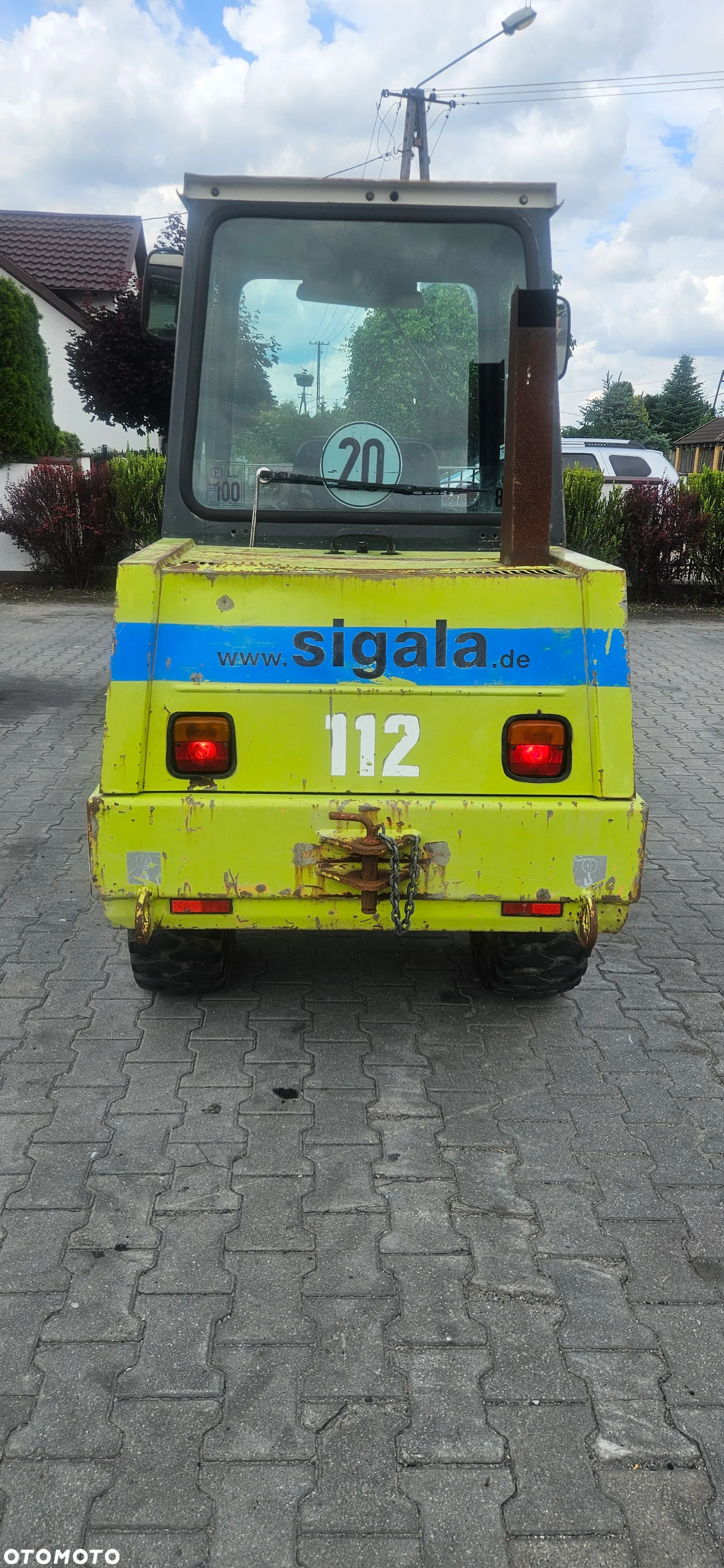 Kramer 112, 1998 rok łyżka+widły z Niemiec! 1 właściciel! - 4