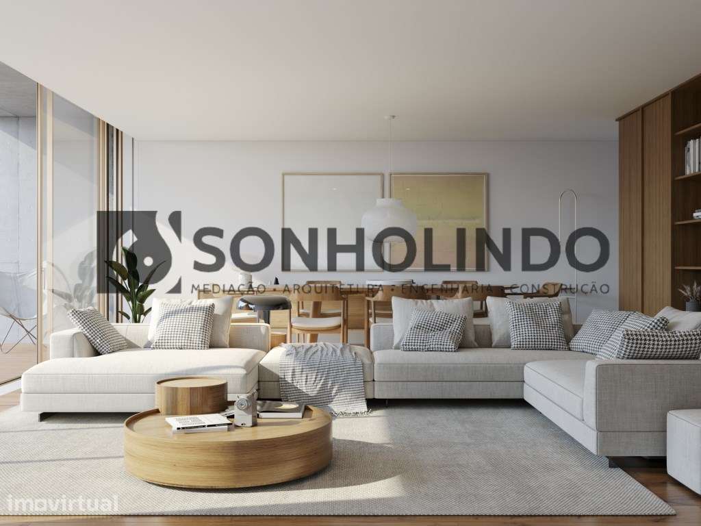 Moradia T3 nova de 3 frentes, próximo à praia de Miramar, a apenas ... - Grande imagem: 5/9