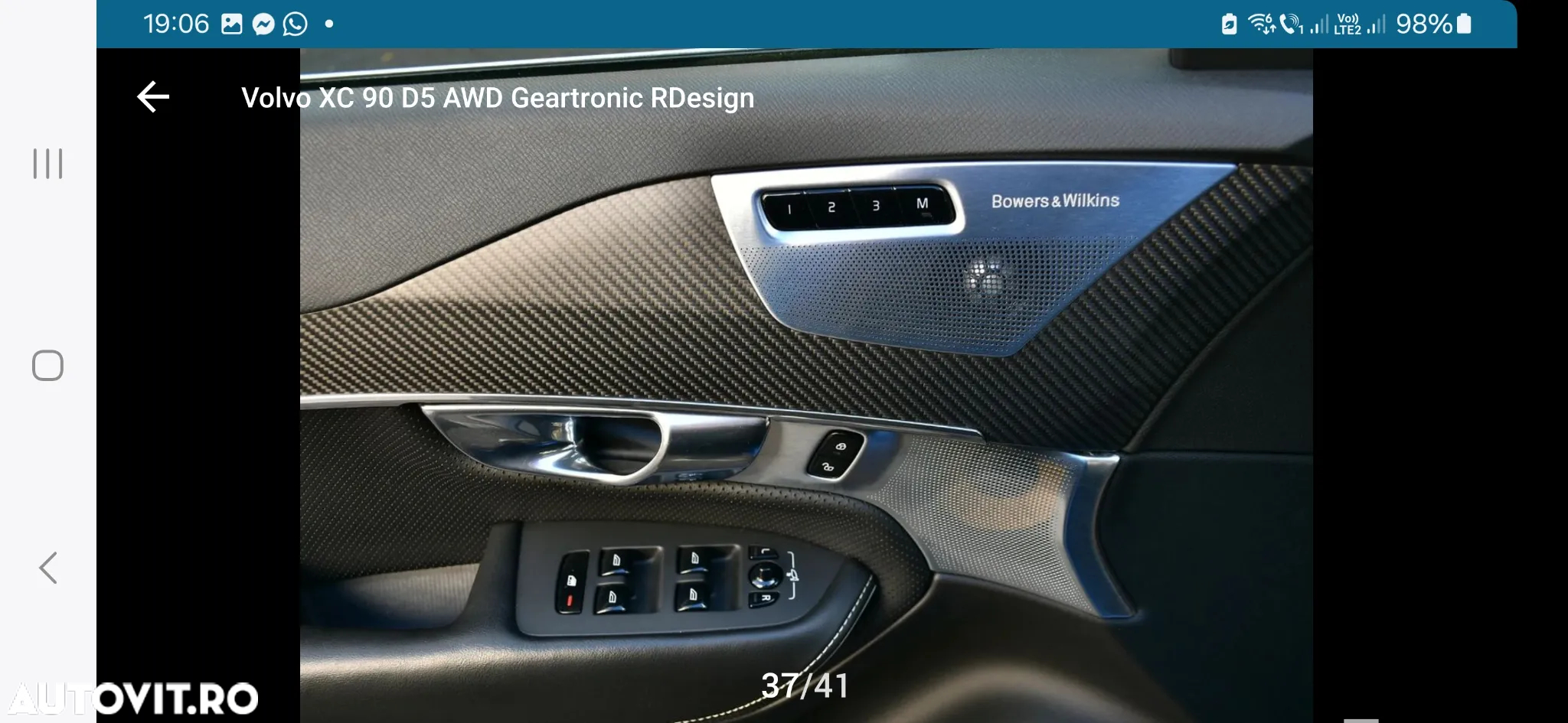 Volvo XC 90 D5 AWD Geartronic RDesign - 20