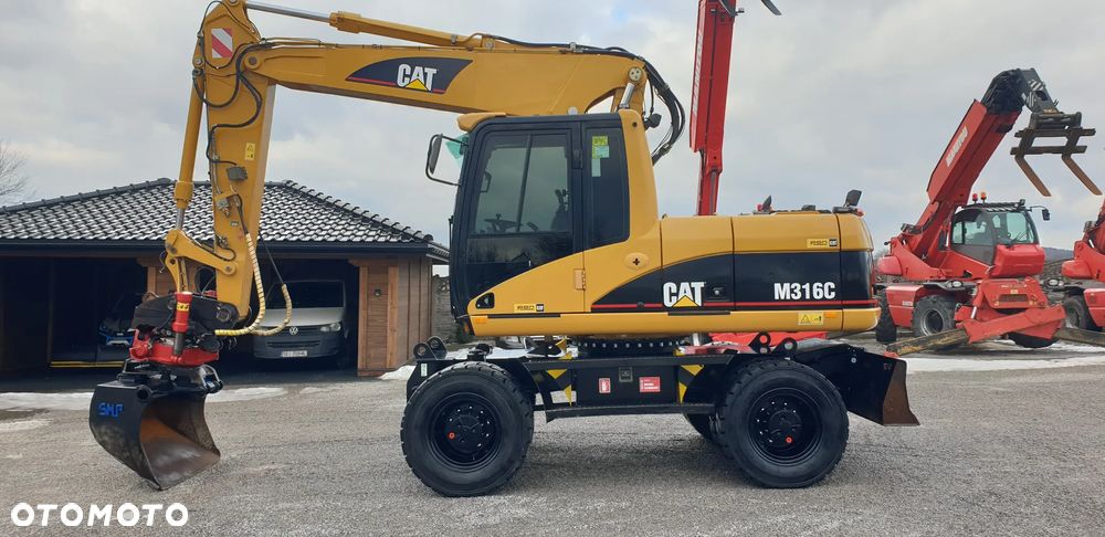 Caterpillar CAT 316C rok 2005 rototilt sprowadzony 7340mtg. - 10