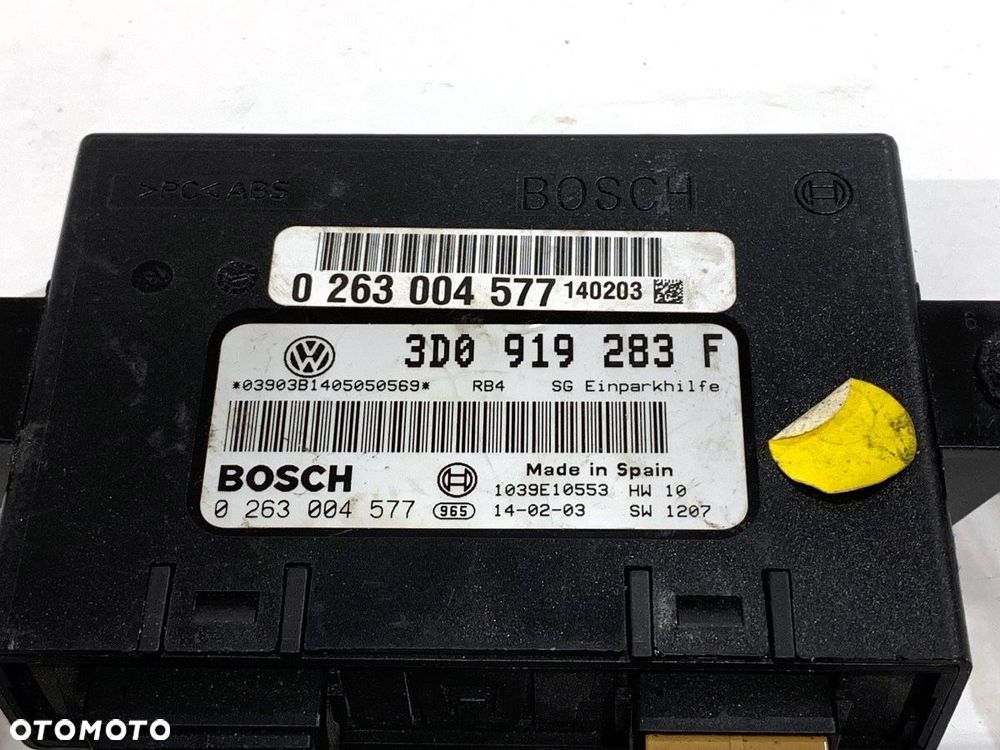 MODUŁ PDC  VW PHAETON (3D1, 3D2, 3D3, 3D4, 3D6, 3D7, 3D8, 3D9) 2002 - 2016 3.0 V6 TDI 4motion 176 - 4