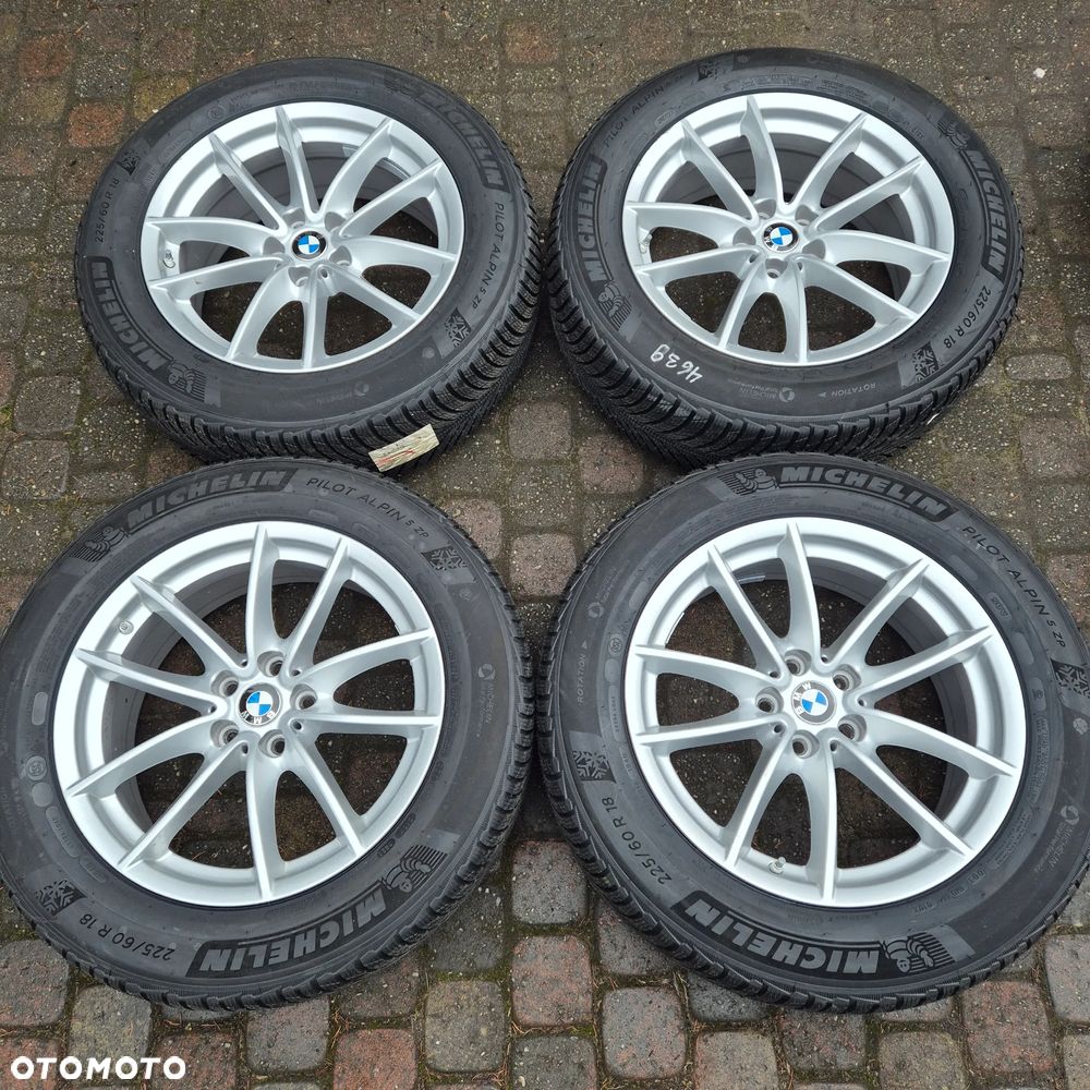 NOWE ! ZIMA KOŁA 18 ORYGINAŁ BMW X3 G01 X4 G02 225/60 R18 MICHELIN 25r - 1