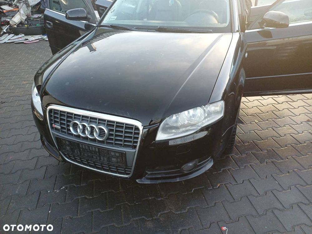 KOMPLETNY PRZÓD MASKA BŁOTNIKI LAMPY ZDERZAK SLINE AUDI A4 B7 LY9B - 1