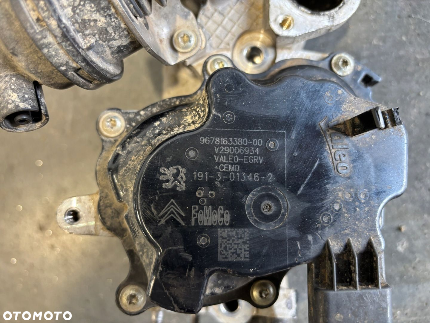 ZAWÓR EGR 2.2 HDI PEUGEOT 508 9678163380 - 3