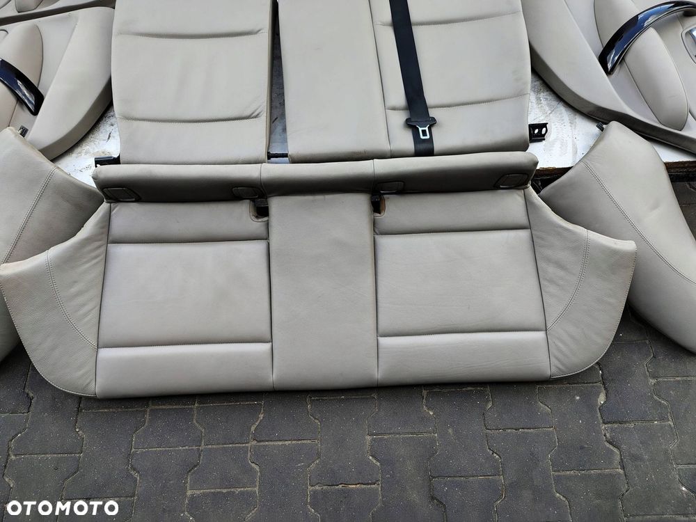 FOTEL FOTELE KANAPA BOCZKI SKÓRA KOMPLET BMW SERIA 1 I E87 FL LIFT - 2