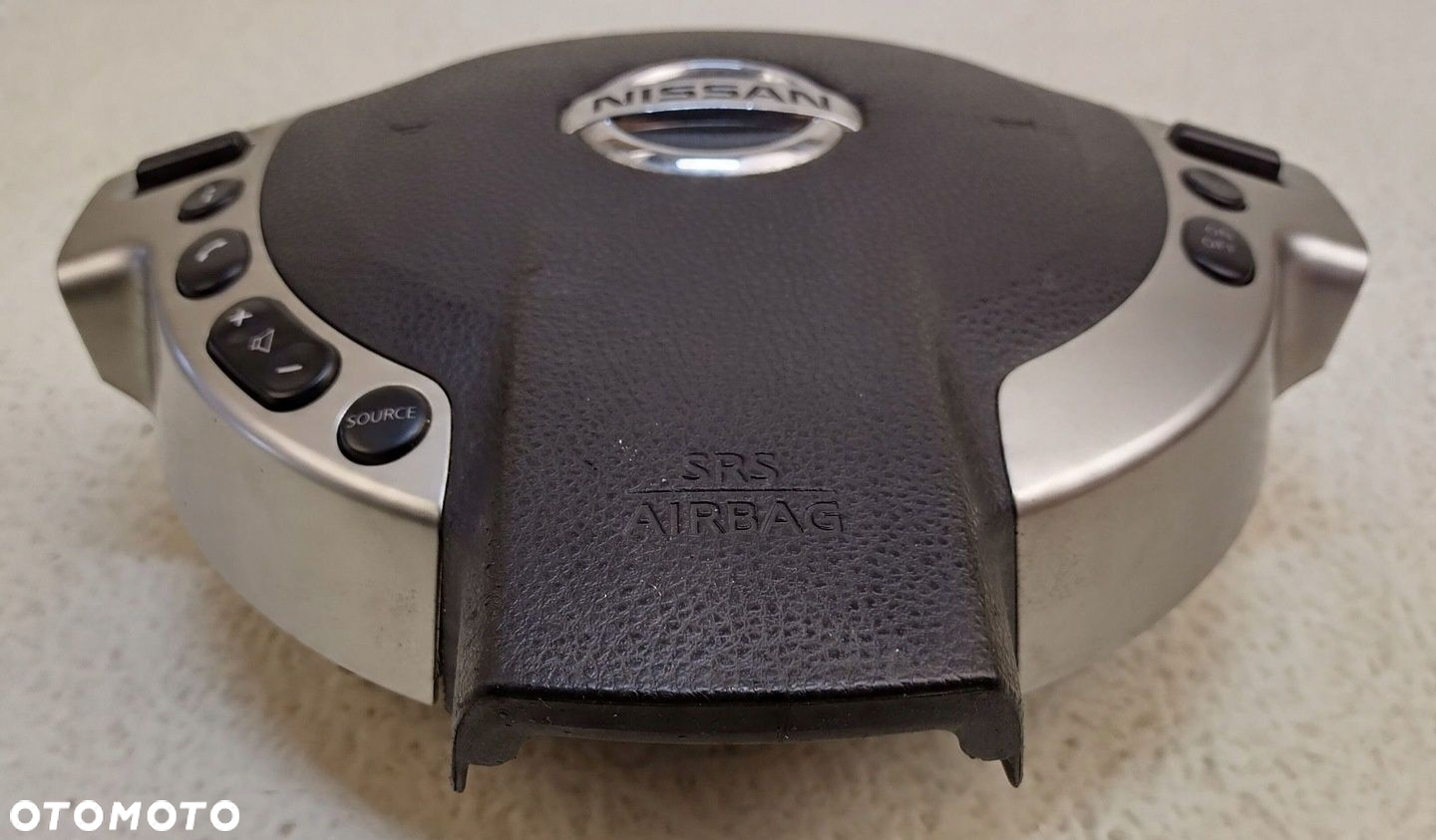 NISSAN QASHQAI 1 I J10 06-13 PODUSZKA POWIETRZNA AIRBAG KIEROWCY 98510JD16D - 3
