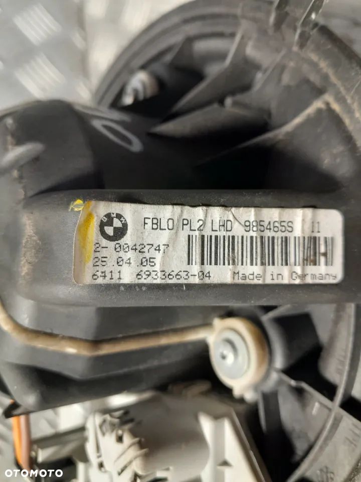 BMW 1 E81 E82 E87 E88 04-11 2.0 Wentylator wiatrak - 3
