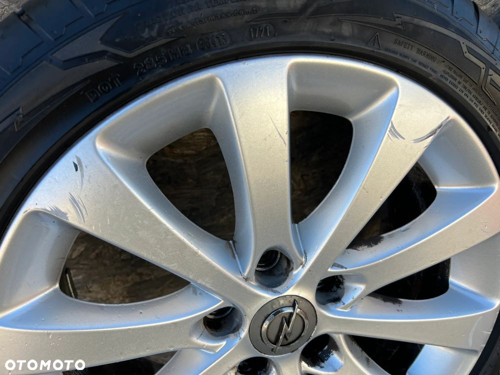 KOŁA FELGI KOMPLET OPEL MERIVA B ASTRA J 17 5x110 ET35 7Jx17H2 13269541 - 5