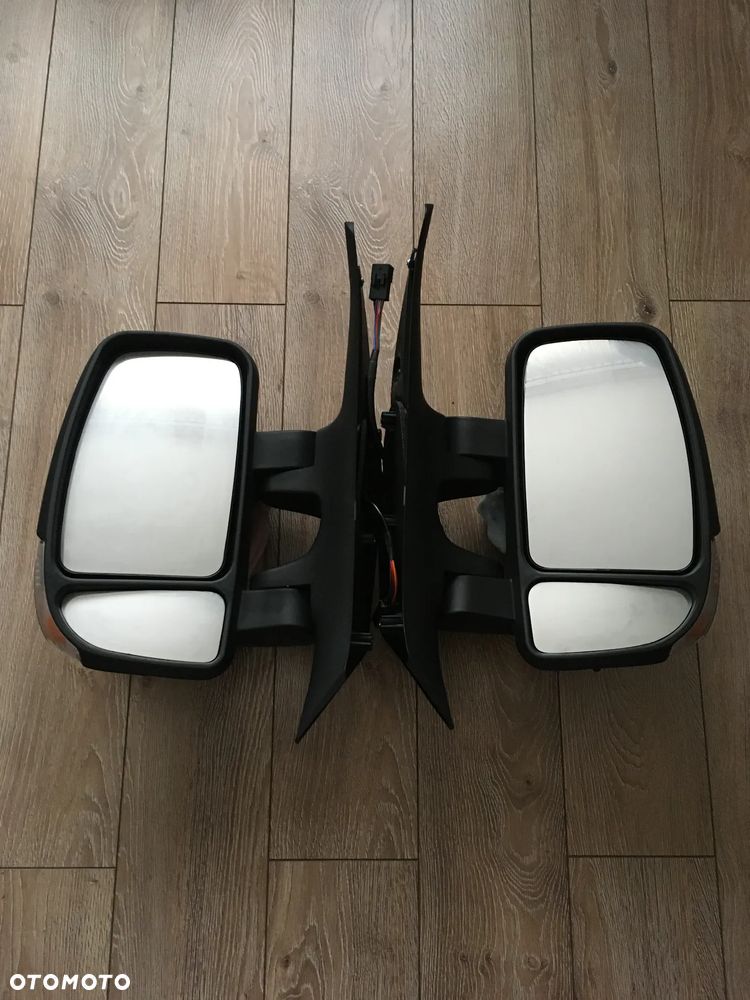 LUSTERKO RENAULT MASTER OPEL MOVANO 2010-2023 KRÓTKIE LEWE PRAWE ELEKTRYCZNE PODGRZEWANE