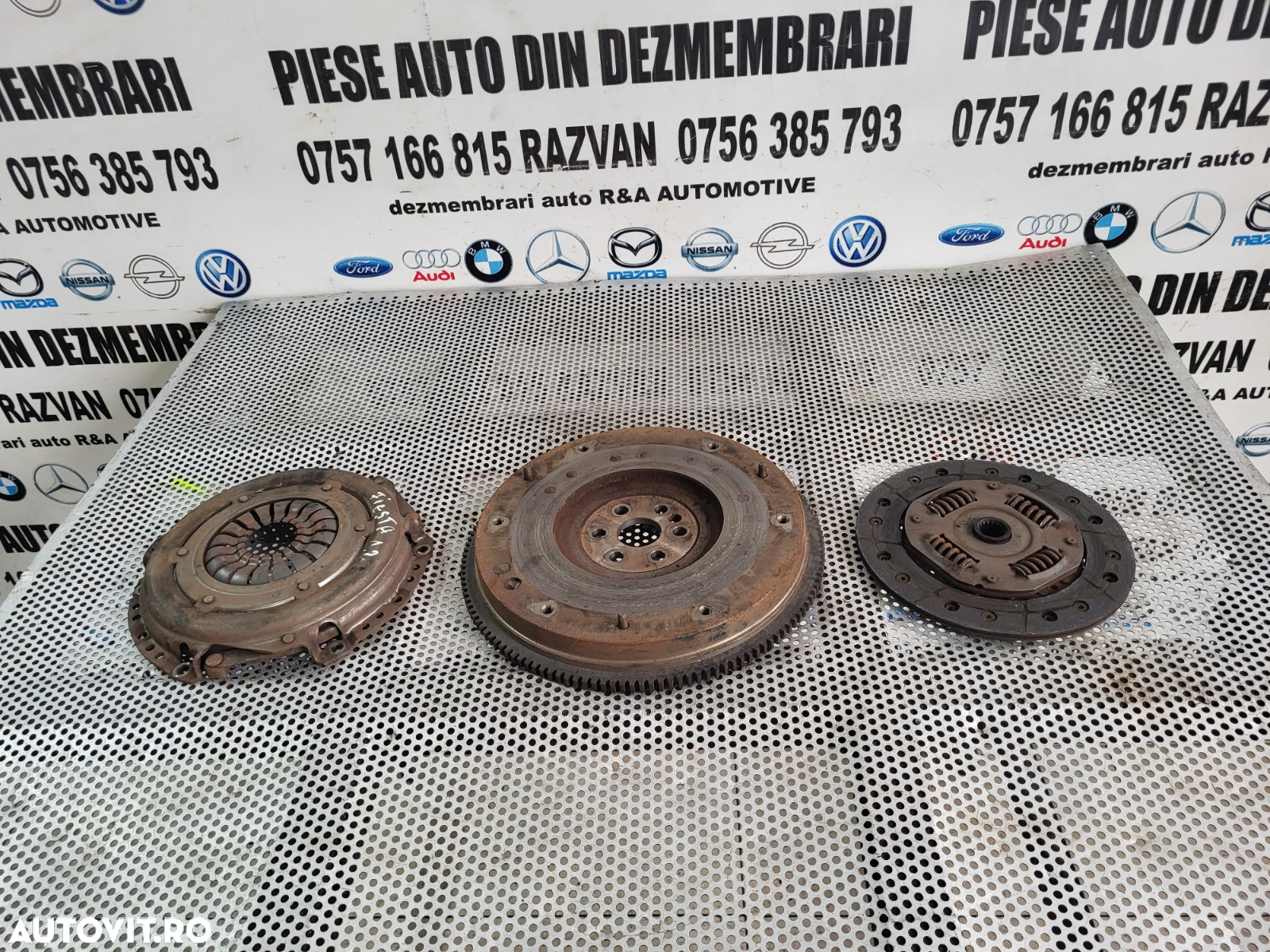 Kit Ambreiaj Volanta Masa Simpla Ford Fiesta 1.2 Benzina Euro 5 Dupa 2009 - 2
