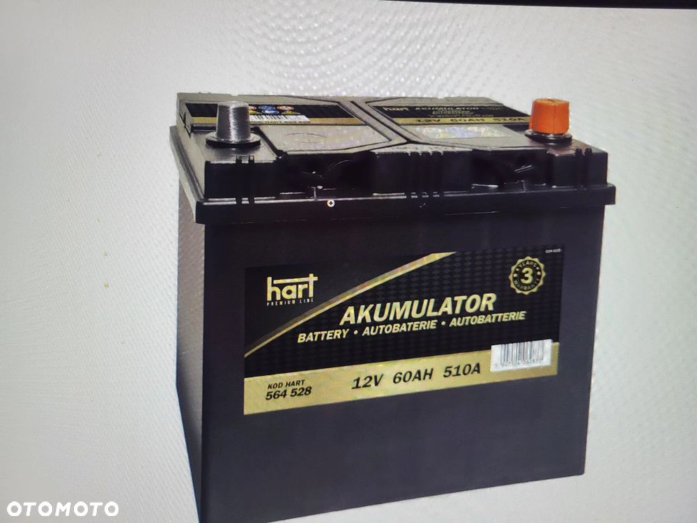 AKUMULATOR 60AH 510A 232X173X225/P+/PREM - 1