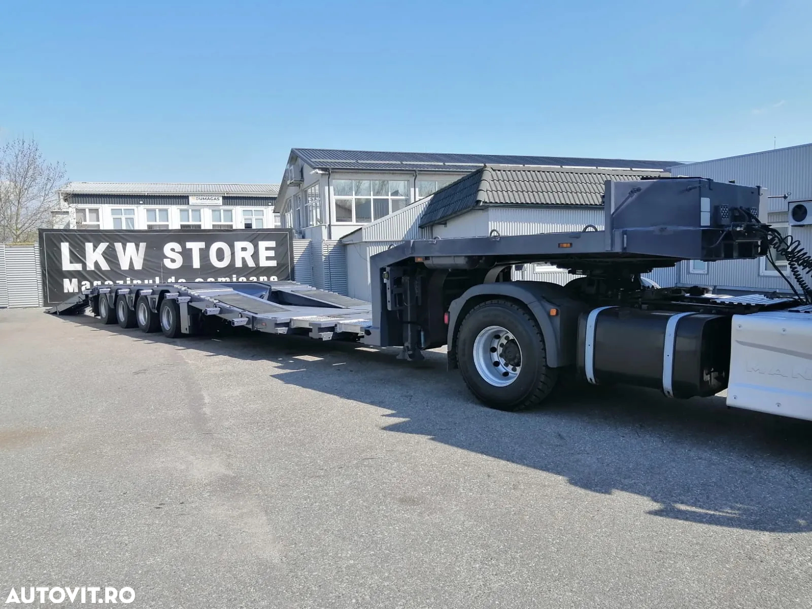 MAN Rata Leasing 813 Eur Cap Tractor MAN 18.460 TGX 4X4 +Trailer Langendorf, 4 Axe, 59 tone - 28