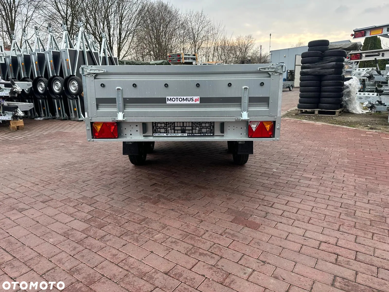 Inny Przyczepa MM2515/2 koła pod spodem 250x150x40 Częstochowa WYPRZEDAŻ - 3