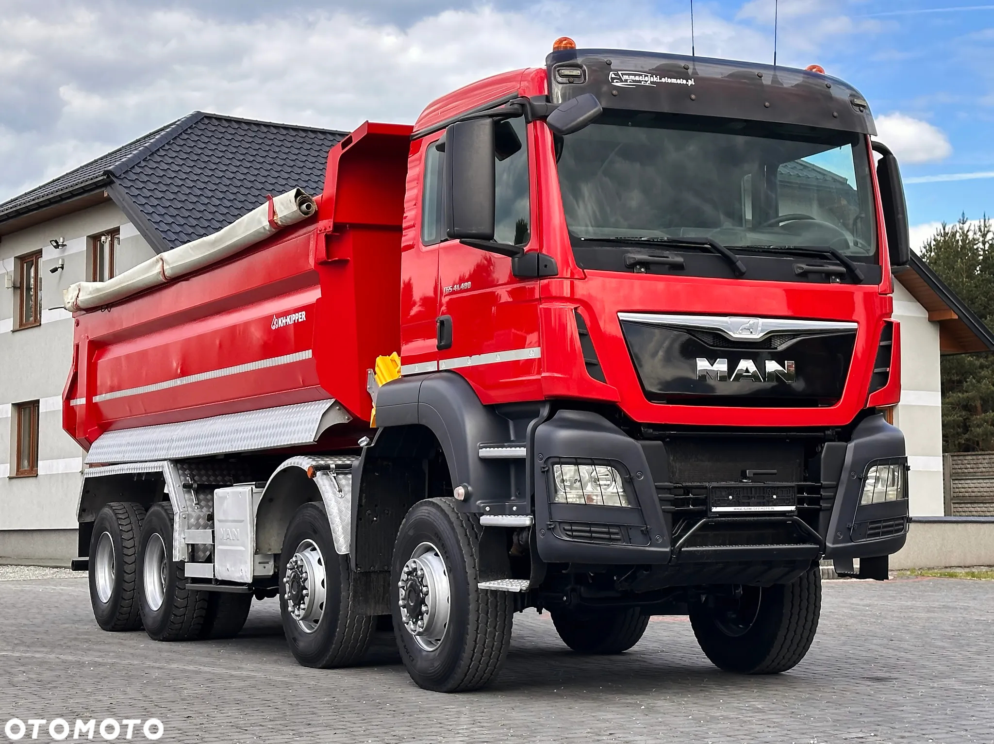 MAN TGS 41.480 8X8 WYWROTKA KH KIPPER / REDUKTOR - 25
