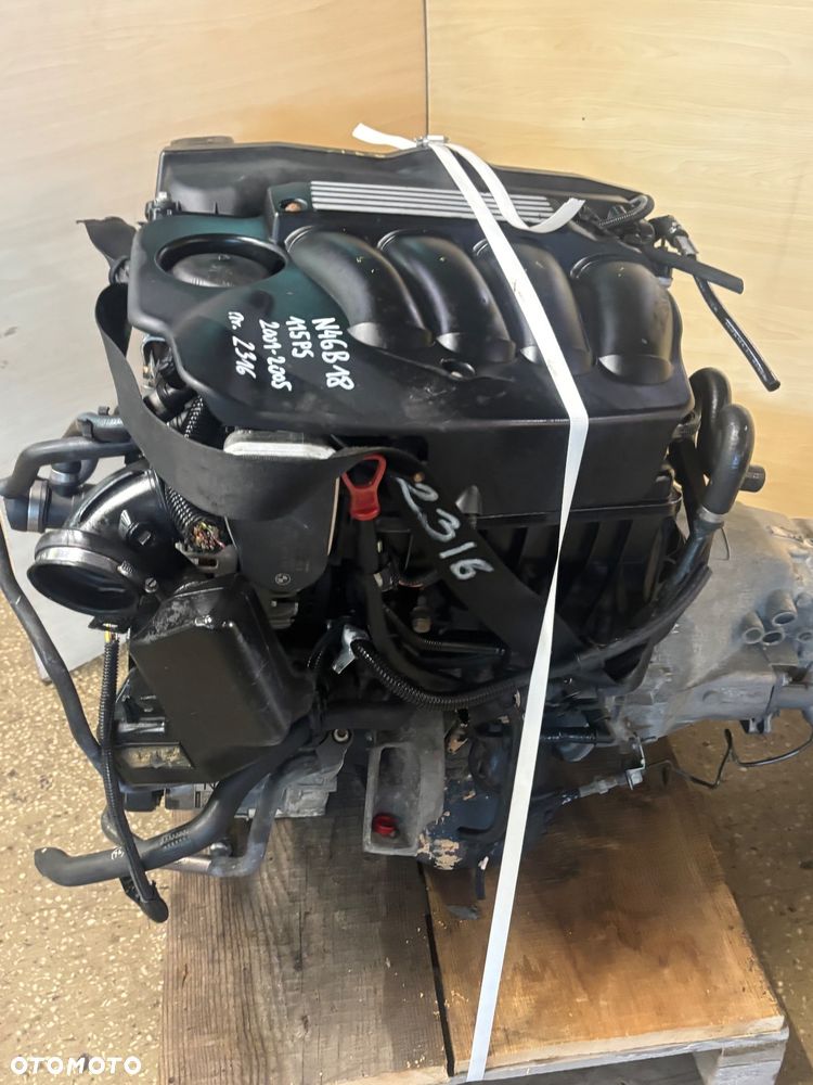 Silnik BMW 3 E46 01-07r. 1.8 B Valvetronic N46B18A - 9