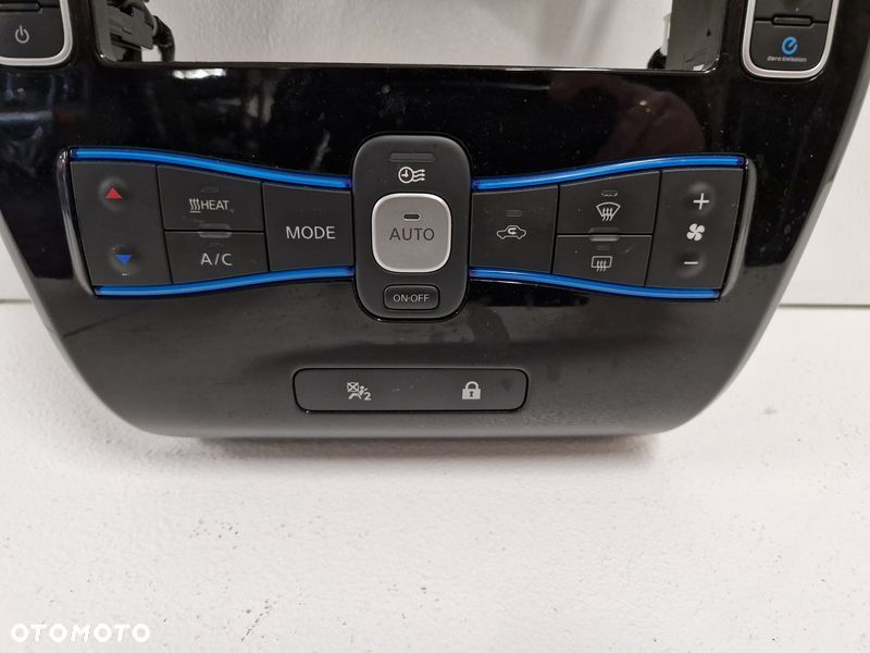 NISSAN LEAF I PANEL ŚRODKOWY KLIMATYZACJI RAMKA KRATKI NAWIEWU 275003NH0C - 3