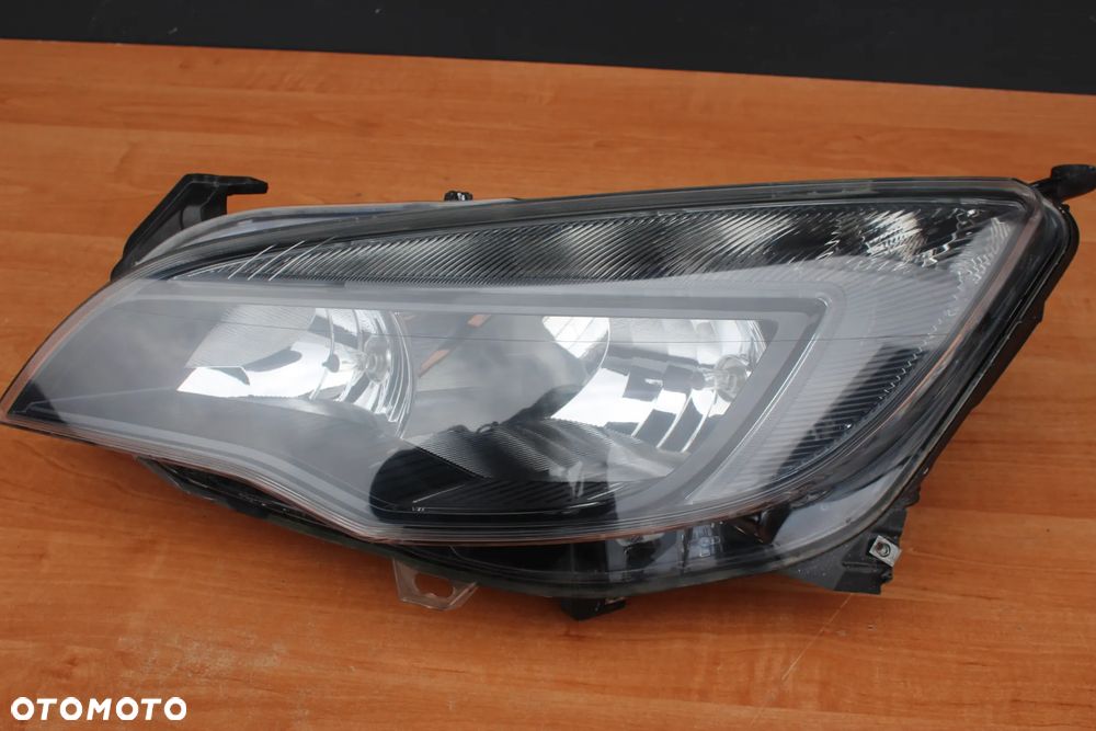 LAMPA LEWA PRZEDNIA LEWY PRZÓD OPEL ASTRA J CIEMNA LED 13365290 100% OK EUROPA BARDZO ŁADNA - 9
