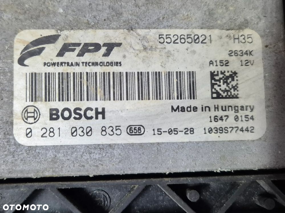 ZESTZW STARTOWY KOMPUTER BSI STACYJKA LICZNIK OPEL COMBO D FIAT DOBLO II 2.0 MJ 10-22r. - 2