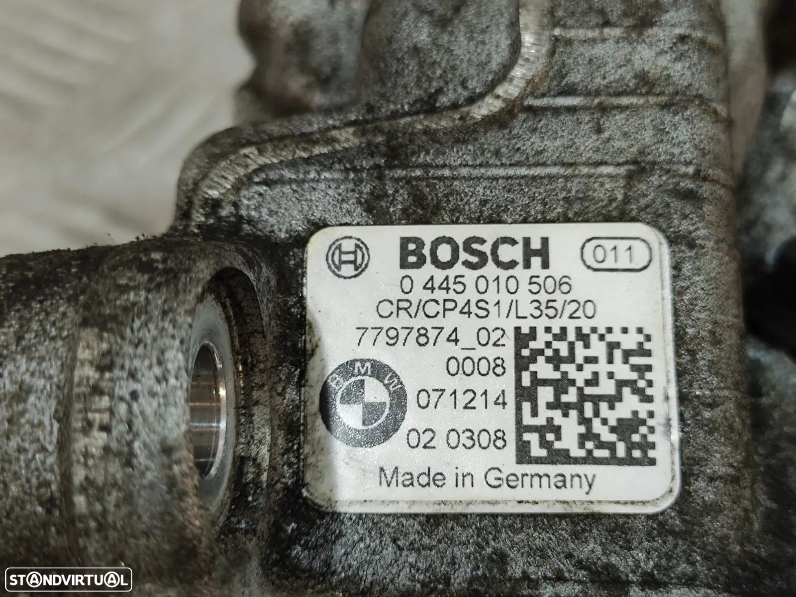BOMBA INJETORA ORIGINAL BMW MOTOR N47 SÉRIE 1/SÉRIE 3 E81, E87/E90 - 8