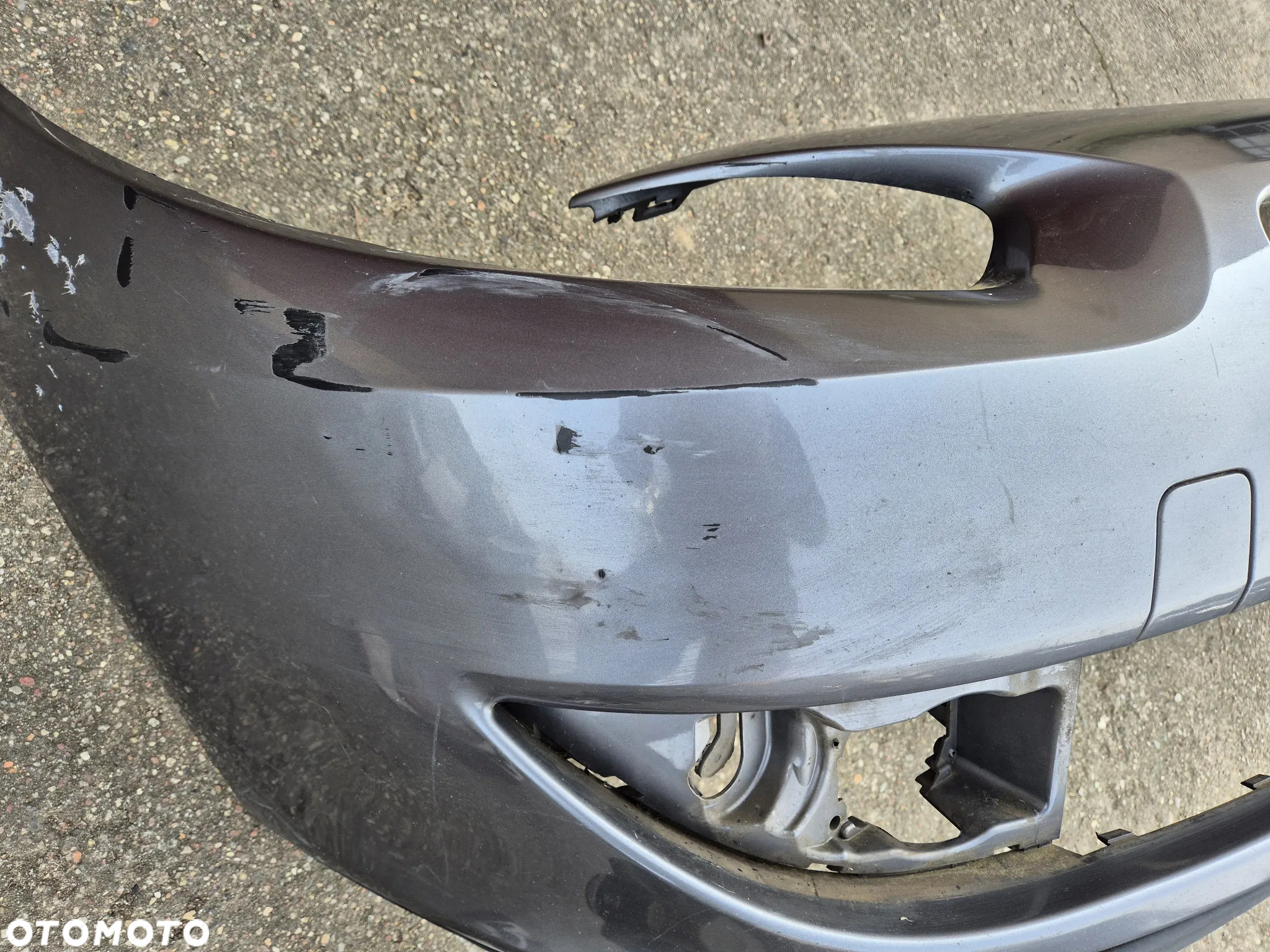 Renault Fluence 09-zderzak przedni spoiler hokej - 3