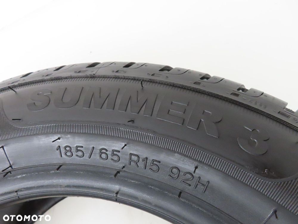 2x 185/65R15 OPONY LETNIE UŻYWANE Kormoran Summer 3 92H XL dot: 0226, 2825 - 4