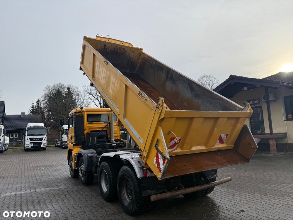 MAN 35.440 TGA wywrotka 8x4, 3-str. DAUTEL, BORDMATIC, 414 t.km., 20 TON! - 8
