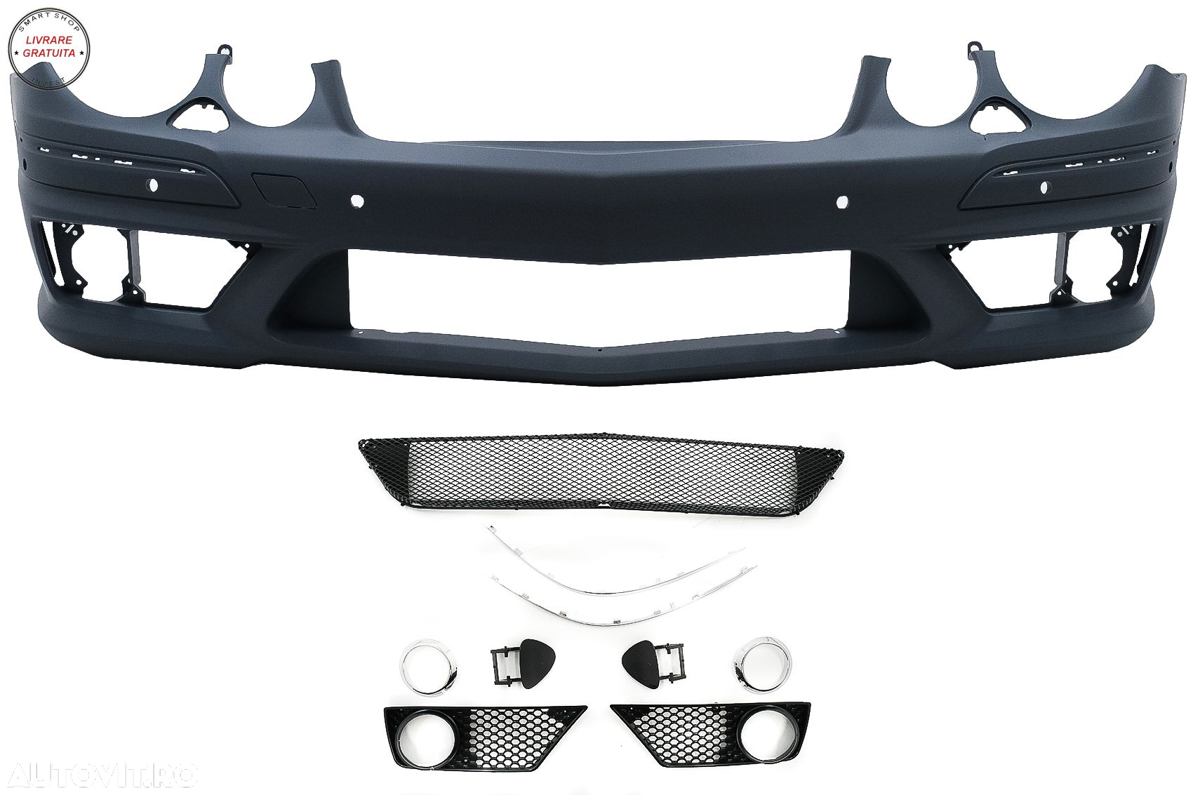 Bara Fata Mercedes E-Class W211 Facelift (2006-2009) Fara proiectoare- livrare gratuita - 9