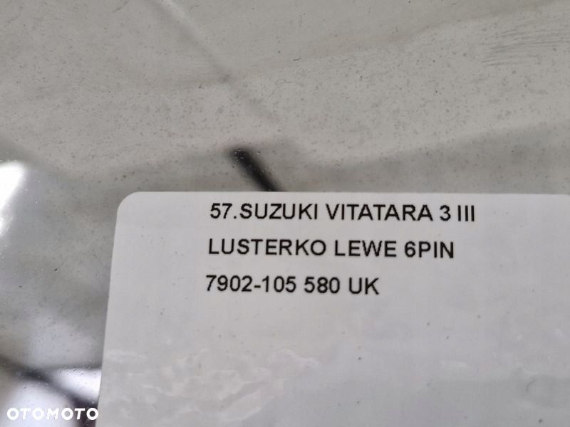 SUZUKI VITARA III 3 LUSTERKO LEWE 6 PIN 7902-105 UK - 11