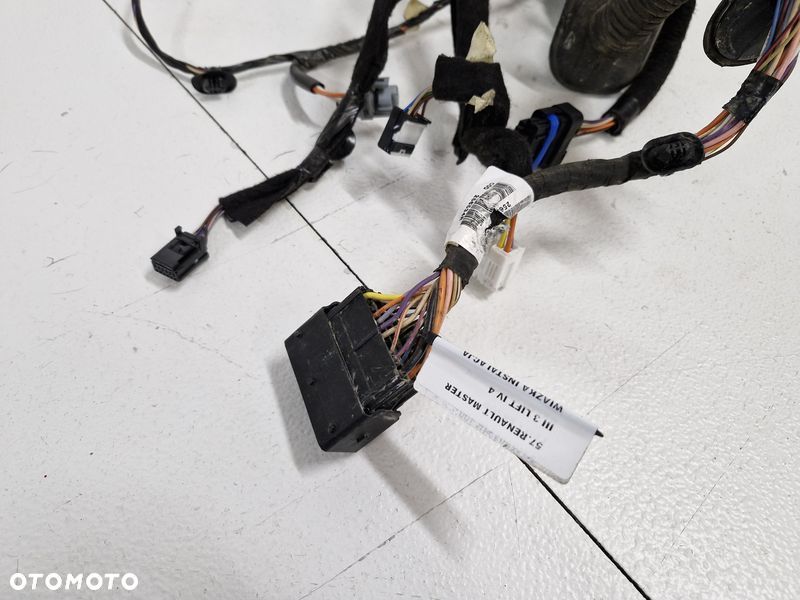 RENAULT MASTER III 3 LIFT IV 4 WIĄZKA INSTALACJA DRZWI PRZEDNICH LEWY PRZÓD 241256534R - 2