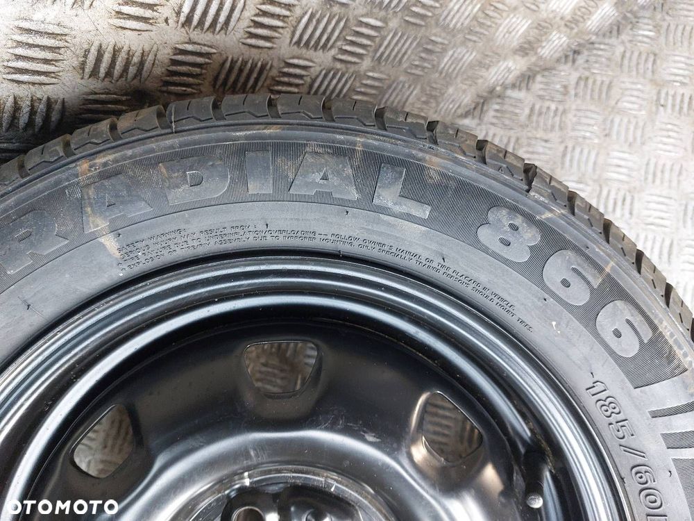 KOŁO FELGA OPONA ZAPAS 4x100 185/60R14 HYUNDAI ACCENT II 52910-25600 - 3