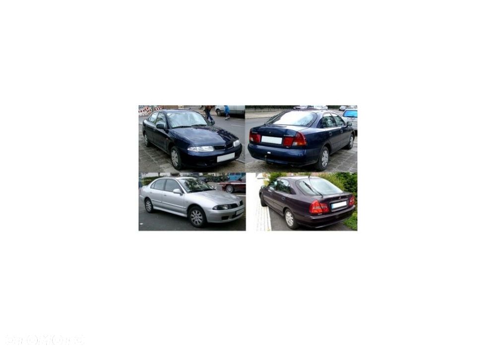 Nowy Kompletny Hak Holowniczy + Kula + Wiązka Uniwersalna + Gniazdo elektr. do Mitsubishi Carisma  4/5-Drzwiowy Sedan + Hatchback HTB od  1995 do 2005 - 6