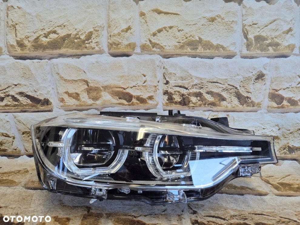 Reflektor Przód strona prawa BMW 3 F30 F35 F31 full led adaptive lci - 3